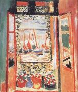 Henri Matisse Open Window at Collioure (mk35) oil on canvas